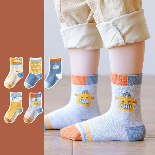 Calcetines Infantiles con Robot 3D - Image 9