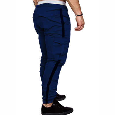 Pantalones Deportivos Casuales de Corte Recto con Costuras Otoñales - Image 10
