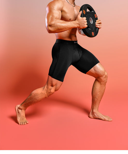 Calzoncillos Deportivos de Seda Helada con Largo Extendido para Hombre - Image 25