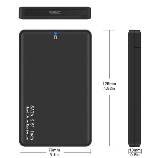 Caja Adaptadora USB 3.0 para Discos Duros y SSD 2.5 Pulgadas - Image 11