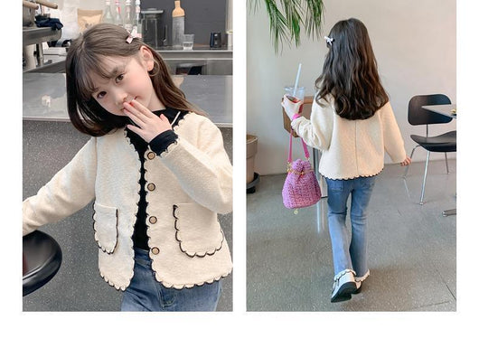 Abrigo para Niña Estilo Western Chanel - Image 17