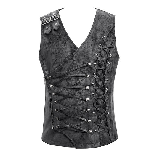 Chaleco Floral Gris Marengo con Ajuste Trasero para Hombre - Image 12