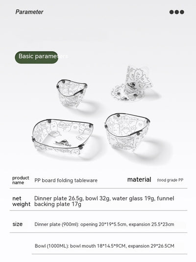 Platos Plegables Portátiles para Viajes y Camping - Image 33