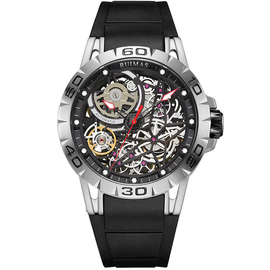 Reloj Mecánico Automático con Correa de Silicona - Image 7