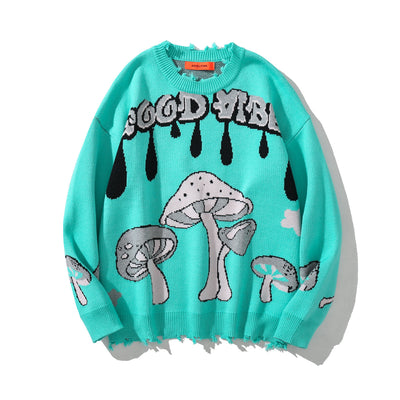 Suéter Urbano Casual con Estampado - Pullover Tejido Cómodo - Image 10