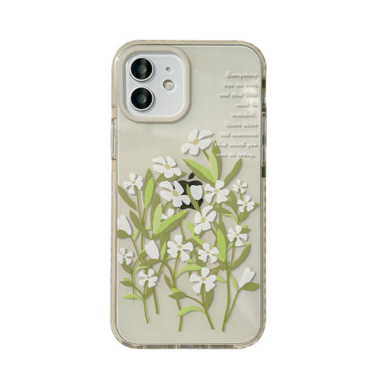 Funda iPhone 12 Pro Max Flores Retro - Diseño Clásico y Protección - Image 7
