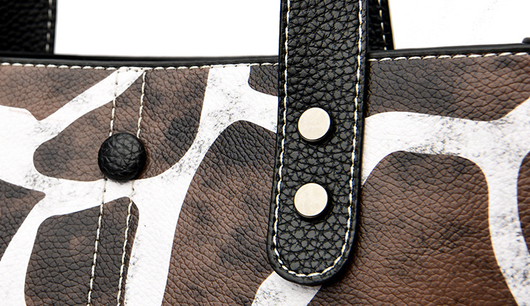 Bolsa Maternidad Estampado Geométrico Leopardo - Set de 2 Piezas - Image 18