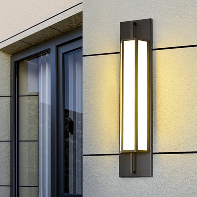 Lámpara de Pared Exterior Impermeable para Pilares y Jardines