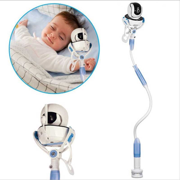 Cámara de Monitoreo Inalámbrica con Soporte Ajustable para Bebés y Adultos Mayores