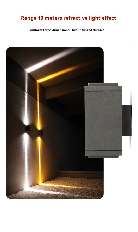 Lámpara de Pared Exterior Doble Cabezal IP65 - Iluminación Impermeable para Fachada - Image 24