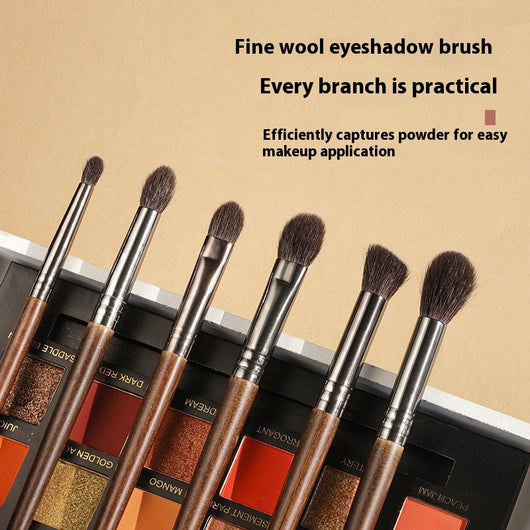 Set de Brochas para Sombra Guangfeng Lana Fina Ultra Suave