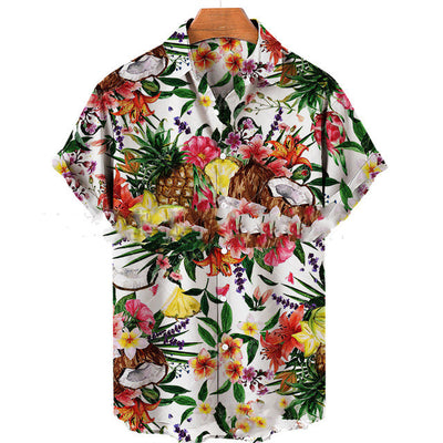 Camisa Casual Slim Fit con Estampado 3D para Hombre - Image 18