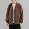 Cardigan Tipo Chaqueta Talla Grande para Hombre - Cierre de Cremallera