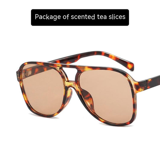 Gafas de Sol Retro Oversized con Doble Puente para Mujer - Image 14