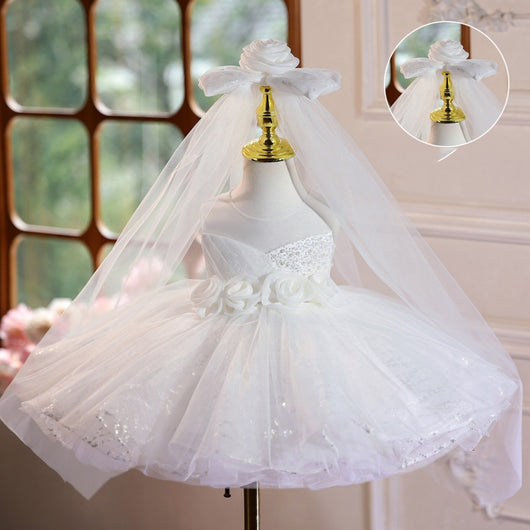 Vestido de Piano Infantil para Presentaciones y Bodas - Image 8