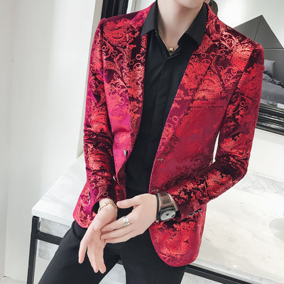 Traje Casual Británico para Hombre - Estilo Individual Moderno - Image 3