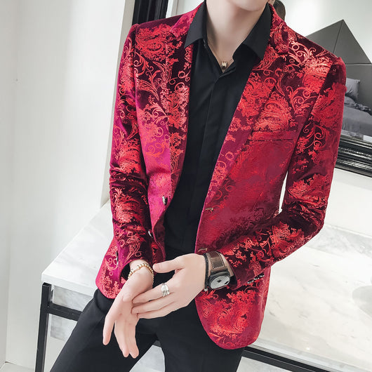 Traje Casual Británico para Hombre - Estilo Individual Moderno - Image 3