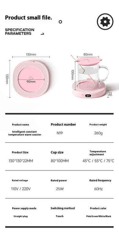 Posavasos Inteligente con Base Calefactora a 55°C - Image 25