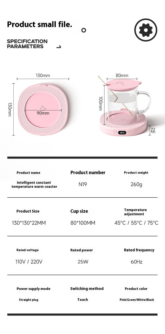 Posavasos Inteligente con Base Calefactora a 55°C - Image 25