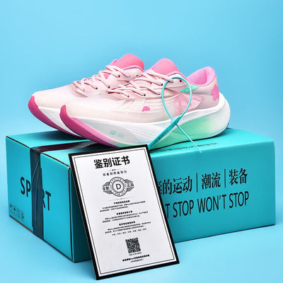 Zapatilla Deportiva con Placa de Carbono y Amortiguación de Rebote