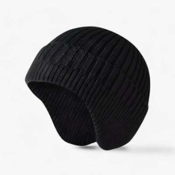 Gorro de Lana Tejido para Protección de Oídos - Colores Puros y Cálidos - Image 14