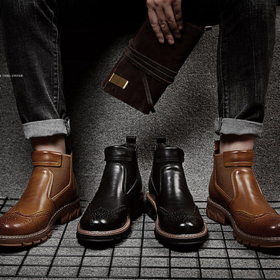 Botas Retro Martin con Plataforma y Aislamiento Térmico