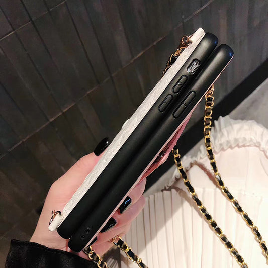 Funda para Celular con Diseño de Diamante y Compartimento para Tarjetas - Image 2