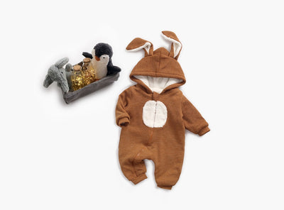 Mameluco Acolchado con Capucha para Bebé - Otoño e Invierno - Image 15