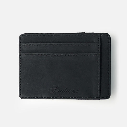 Billetera Mágica de Cuero Mate Estilo Coreano Versátil - Image 8