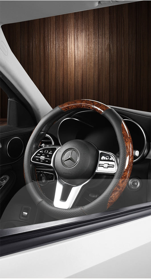 Funda de Volante de Cuero Premium Cristal Año Nuevo - Image 24