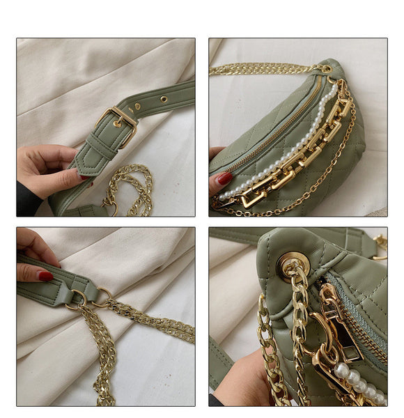 Bolsa Bandolera de Cadena Elegante para un Hombro
