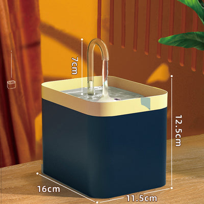 Fuente de Agua Automática para Gatos con Filtro USB Silenciosa 1.5L - Image 6