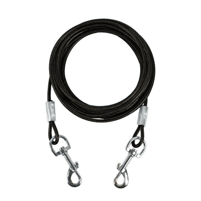 Correa Doble para Dos Perros con Cadena de Hierro y Manija Ergonómica - Image 5