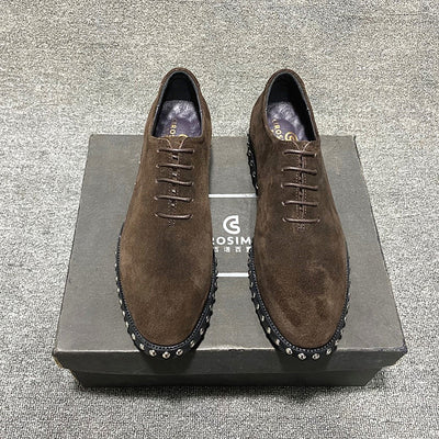 Zapatos de Cuero Charol para Hombre - Diseño Ejecutivo con Punta Remachada - Image 7