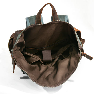 Mochila de Viaje en Lona - Diseño Minimalista y Funcional - Image 6