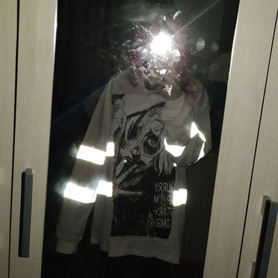Camiseta Manga Larga Estampado Gothic para Hombre - Image 6