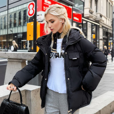 Abrigo Grueso para Otoño e Invierno para Mujer - Image 8