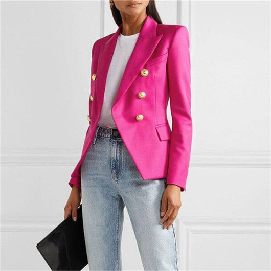 Saco Casual Elegante de Color Sólido - Image 4