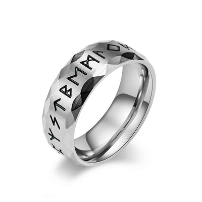 Anillo de Titanio Vikingo Vintage para Hombre - Image 15