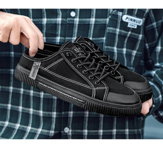 Tenis Casuales Versátiles para Hombre sin Talón de Lona - Image 22
