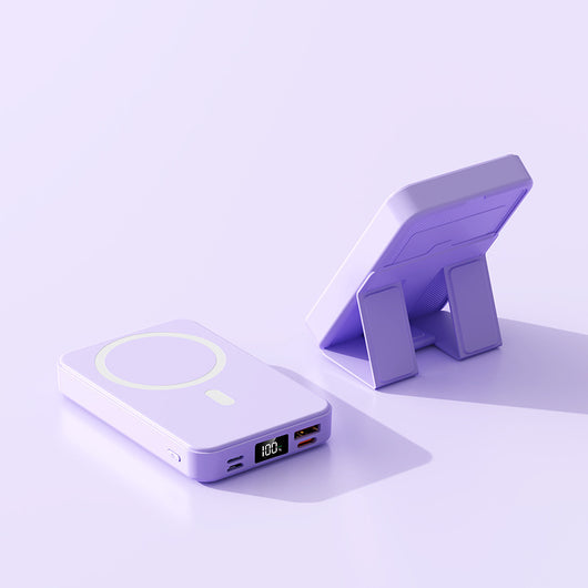 Banco de Energía Magnético Inalámbrico con Soporte - Image 10