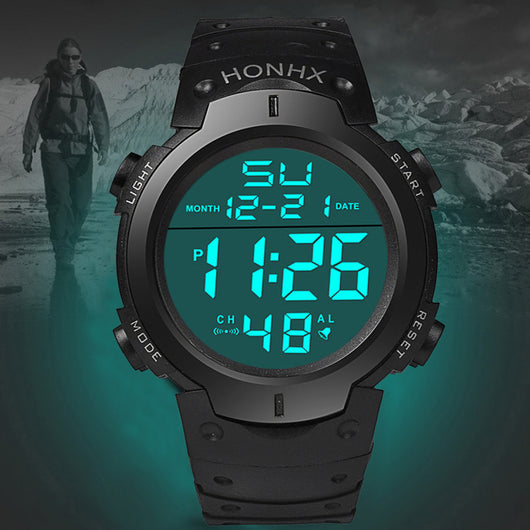 Reloj Electrónico HONHX 9001-1 con Pantalla Grande para Estudiantes