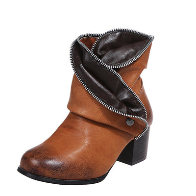 Zapatos Mujer Talla Grande con Tacón Grueso - Diseño Elegante y Cómodo - Image 7