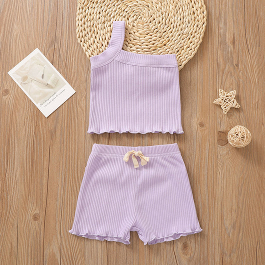 Conjunto de Verano para Bebé - Chaleco sin Mangas y Shorts 2 Piezas - Image 9