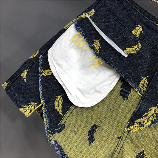 Shorts Vaqueros Ajustados de Cintura Alta para Mujer - Image 15