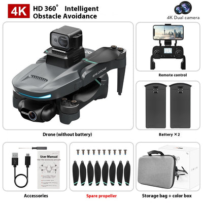 Dron Plegable 4K con Estabilización Anti-vibración y Cámara HD - Image 7