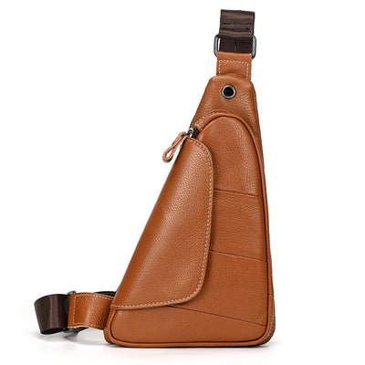 Bolsa de Pecho de Cuero para Hombre - Diseño Moderno y Funcional - Image 9