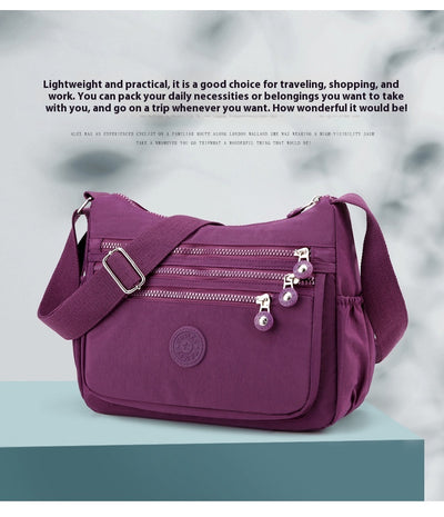 Bolsa Mensajera Unisex Nylon Ligera - Diseño Minimalista y Funcional - Image 18