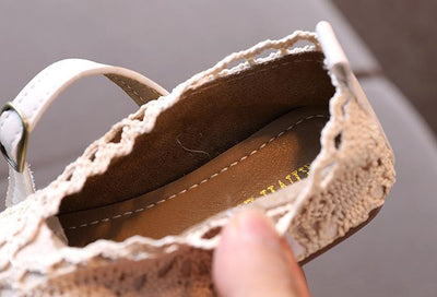 Zapatos Princesa Niña Tejido Transpirable - Sandalias Cómodas de Suela Blanda - Image 2