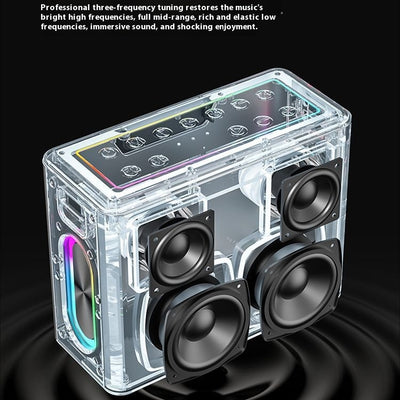Sistema de Karaoke Bluetooth Portátil con Micrófono y Tarjeta de Sonido - Image 3